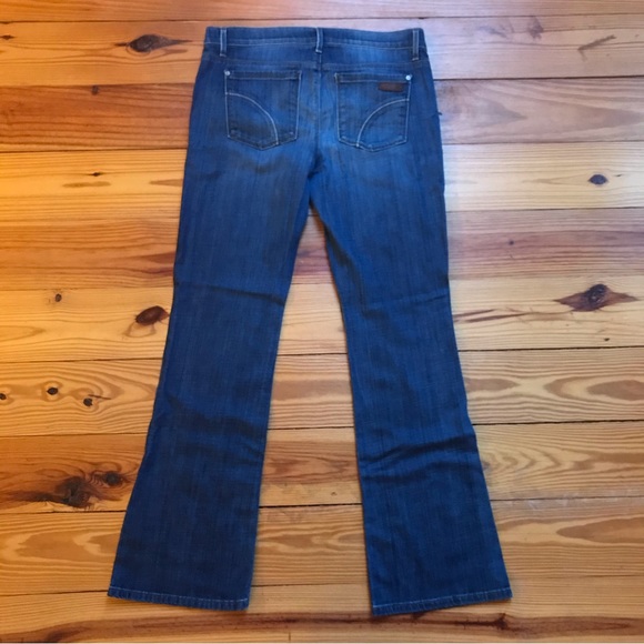 Joe’s Jeans Dark Wash Provocateur Flare, EUC, 30 W - Picture 10 of 11